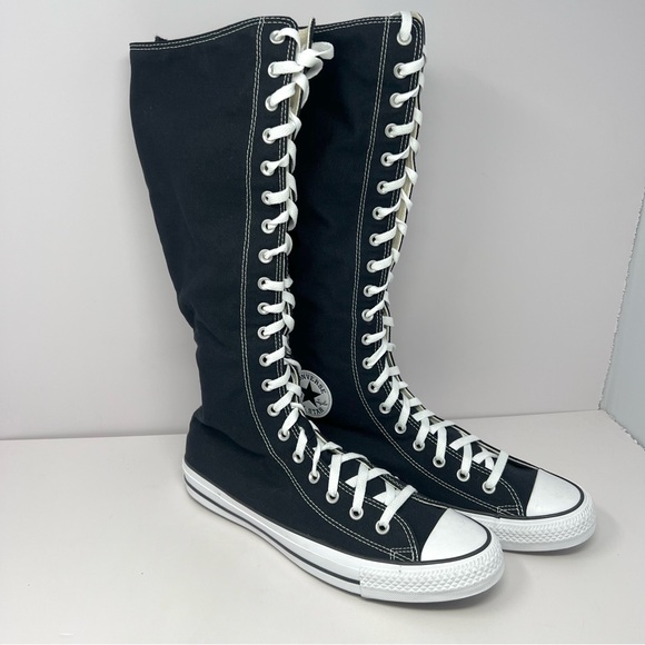 Converse All Star Chuck Taylor Knee High XX Mens 11.5 / Womens 13.5 Black NEW - Picture 1 of 10
